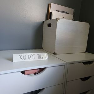 Rae Dunn "You got this" inspirational desk plaque